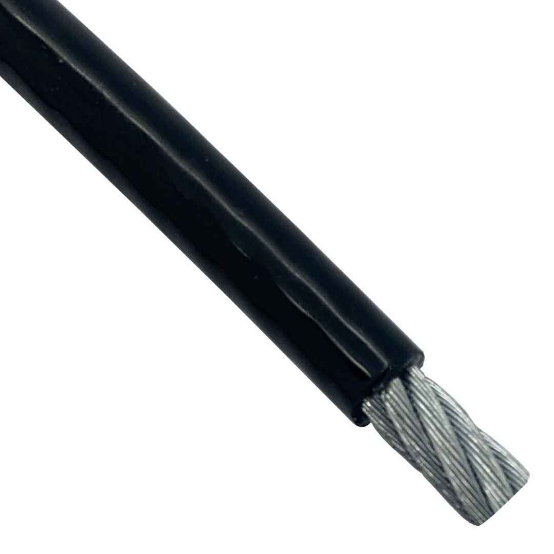 Micro Coated Stainless Steel Wire Rope | Black Coated Small Wire