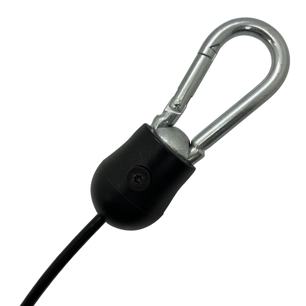 Gym cable wire rope terminal end with snap hook 4mm diameter