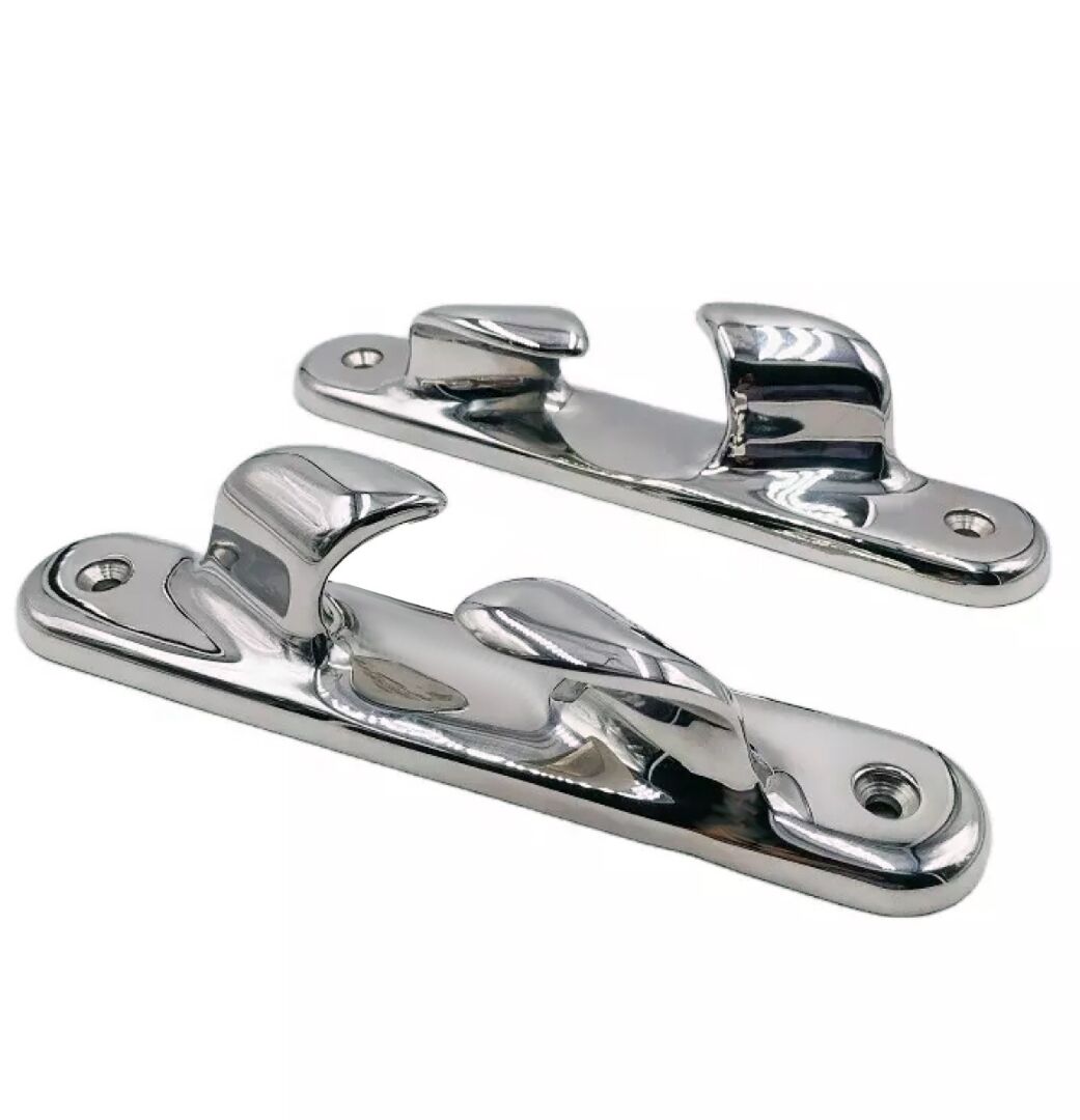 Large Stainless Steel Fairlead Cleats | 10