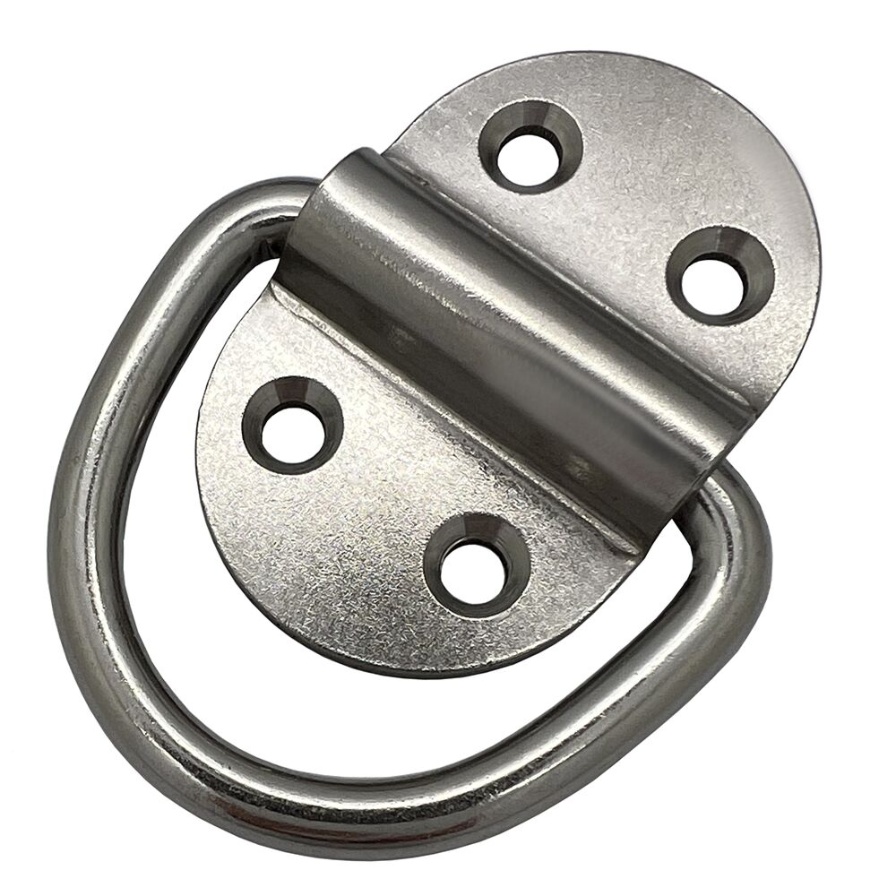 Stainless d ring hot sale tie down