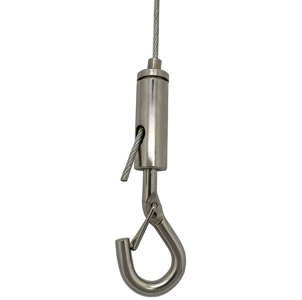 Wire Cable Display System hanging Hook 1mm - 1.5mm