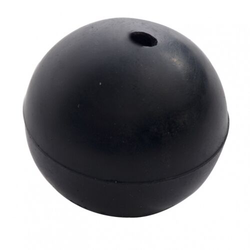 50mm Hard Black Rubber Shock Ball for Gym Cables