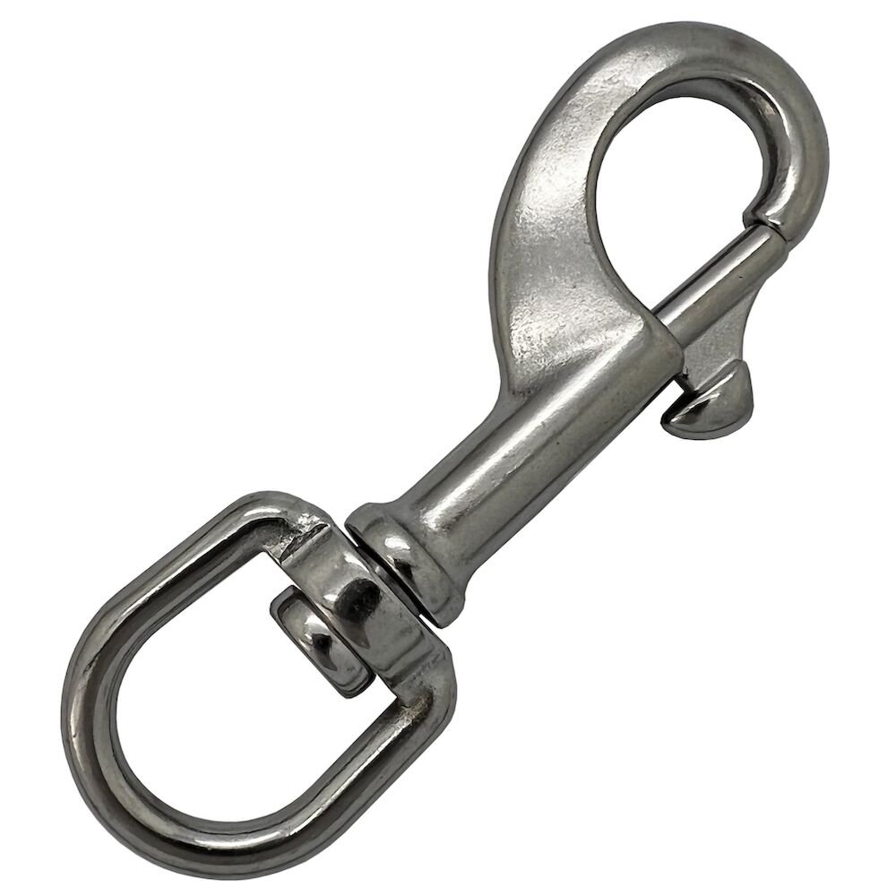 75mm Stainless Steel Trigger Snap Hook