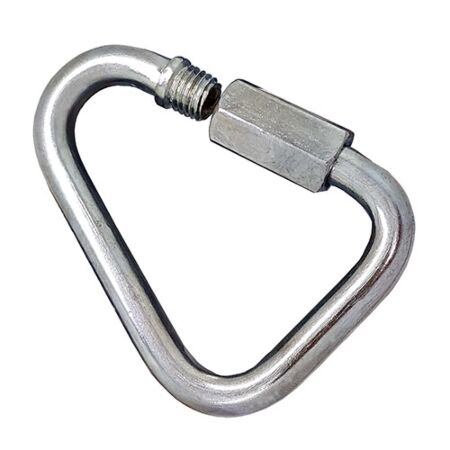 10 Packs Quick Links, M4 5/32 inch 304 Stainless Steel Quick Link Chain  Connector, Chain Repair Links Chain Links D Shape Oval Locking Carabiner  Heavy