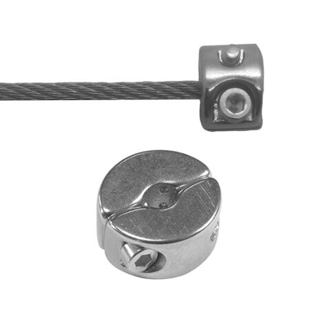 Stainless Steel Wire Rope Grip Clamp Bull Dog Grips 2mm - 19mm Cable, UK  STOCK