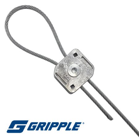 Stainless Steel Wire Rope Grip Clamp Bull Dog Grips 2mm - 19mm
