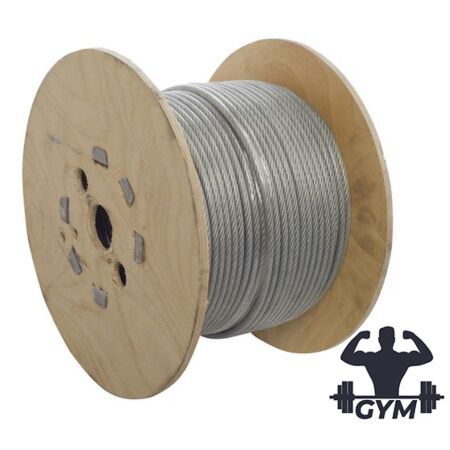 No. 4 Vinyl Coated Stainless Wire 850ft BOX-6401