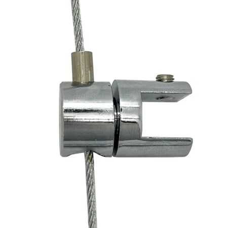 Steel Wire Hanging System Looped End with Adjustable Snap Hook — Hang and  Display