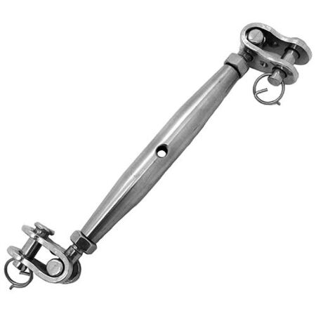 Stainless steel turnbuckle rigging screw hook to eye 316 A4 marine grade