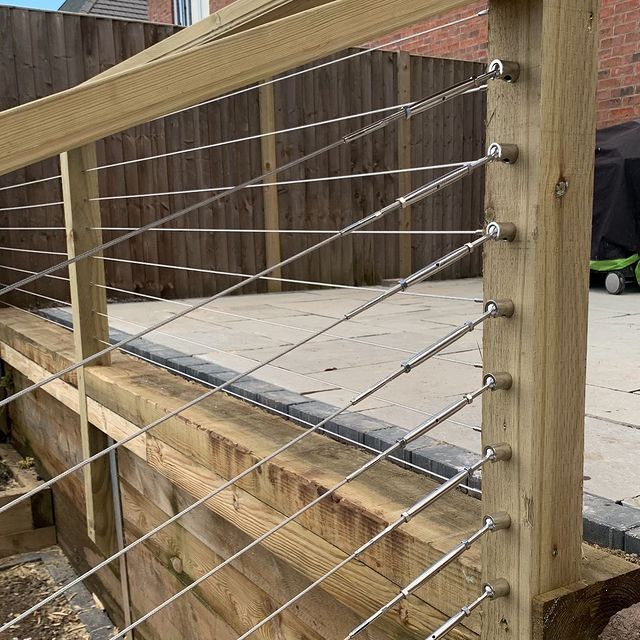 Stainless Steel Wire Balustrade | Decking balustrade | GS Products