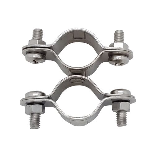 Stainless Steel Double Swivel Pipe Clip 25mm GS Products