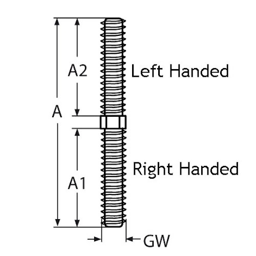 changing left hand thread to right hand thread